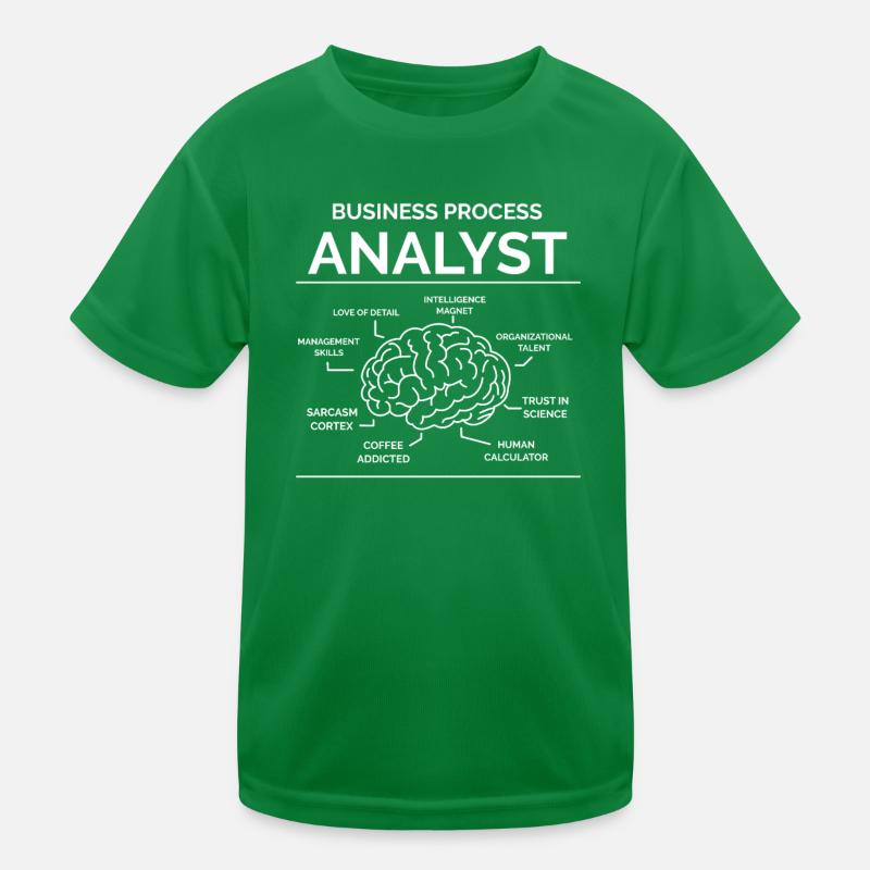 Geschäftsprozess Analyst Kinder Funktions-T-Shirt