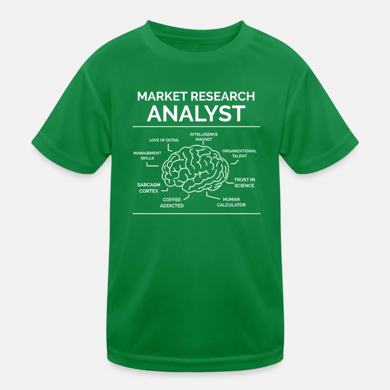 Analyst Marktforschung Kinder Funktions-T-Shirt
