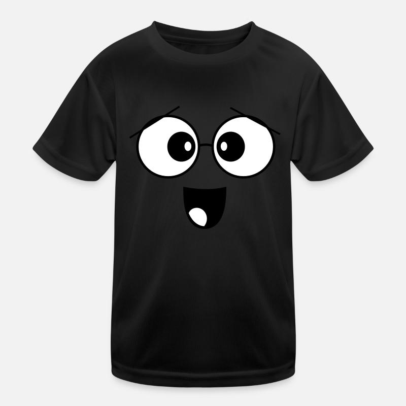 sänger - Kinder Funktions-T-Shirt - Schwarz