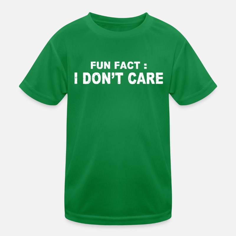 Fun Fact: Das ist mir egal Kinder Funktions-T-Shirt