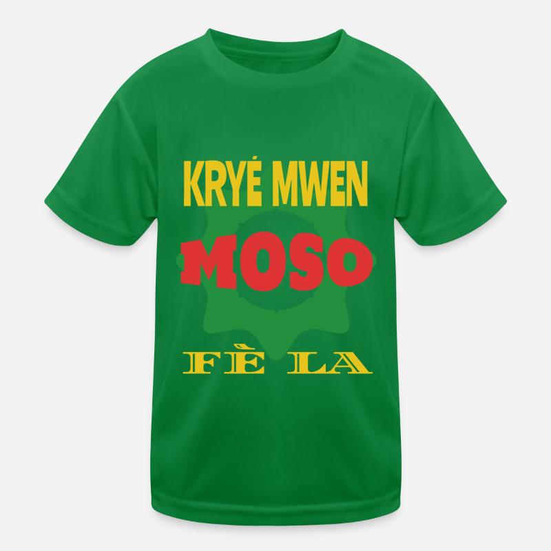 Kryé mwen moso fè la Kinder Funktions-T-Shirt
