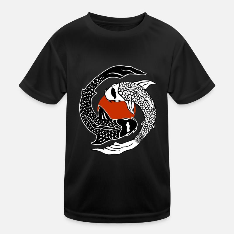 Yin Yang - Kois Kinder Funktions-T-Shirt