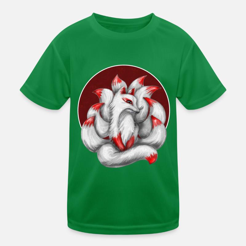 Nine-tailed fox Kids Functional T-Shirt
