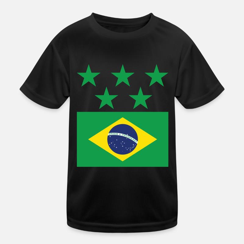 Brazil Kids Functional T-Shirt