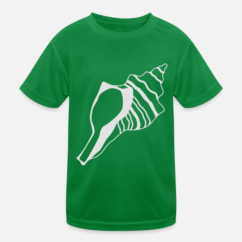 Seashells Kids Functional T-Shirt