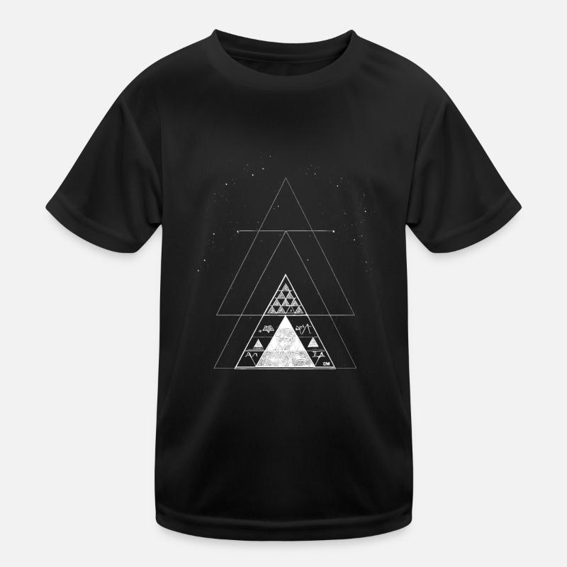 Cosmic Mirror Lost knowledge Kids Functional T-Shirt