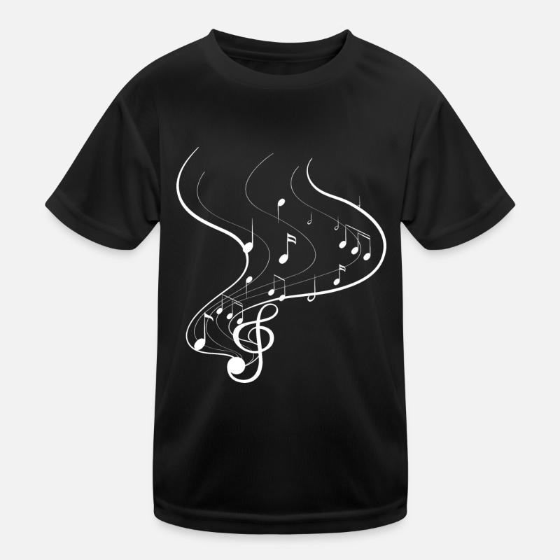 Dancing Dance Music Kids Functional T-Shirt