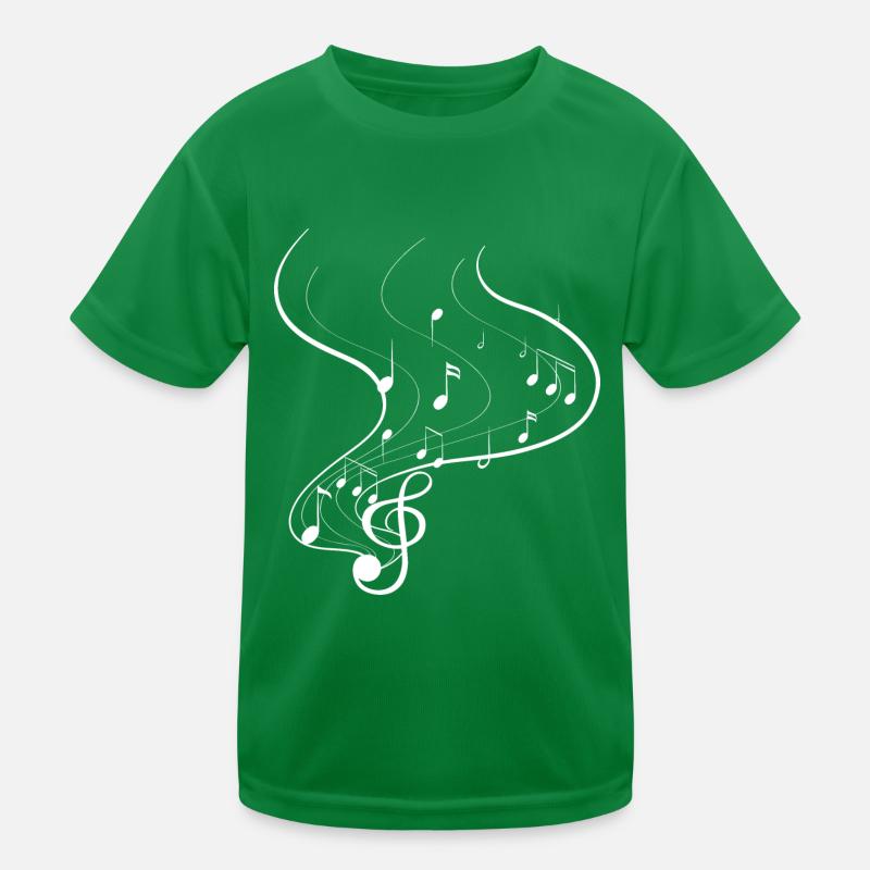 Dancing Dance Music Kids Functional T-Shirt