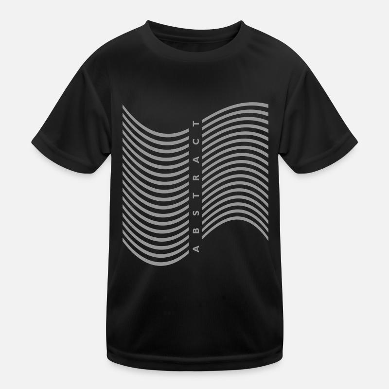 Abstraktes Design Kinder Funktions-T-Shirt