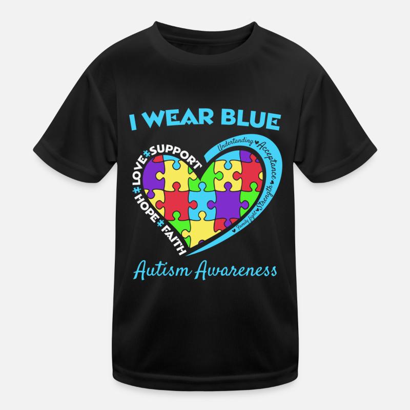 Autisme T-shirt sport Enfant