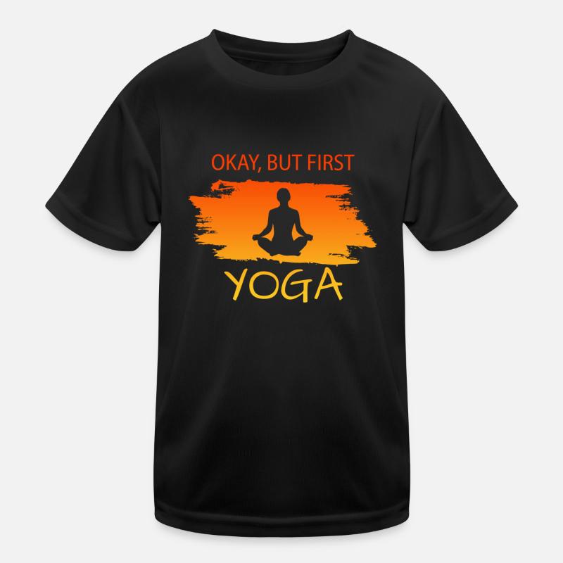 YOGA Kinder Funktions-T-Shirt