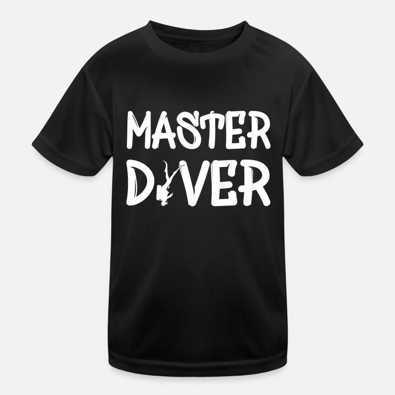 Master Diver Kinder Funktions-T-Shirt