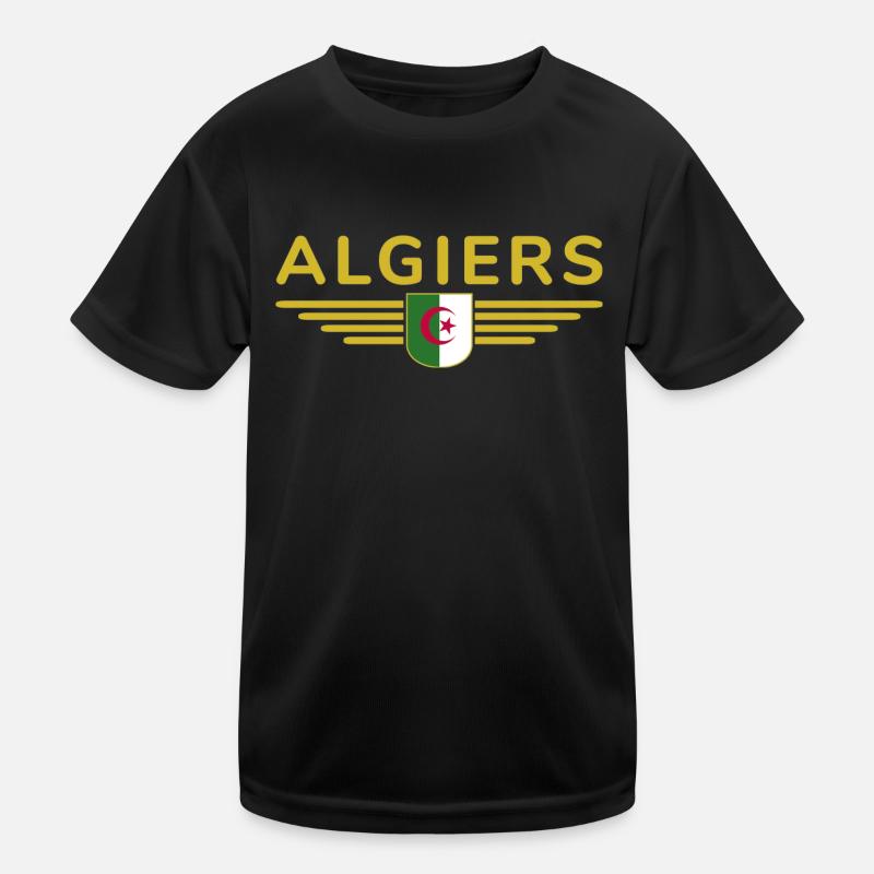 Algier Design – Hauptstadt Algeriens Kinder Funktions-T-Shirt