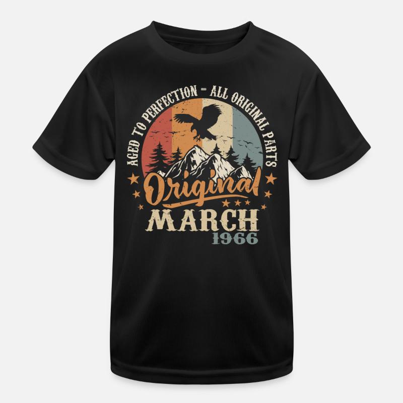 March 1966 Jubilee 1966 Legends March 1966 Kids Functional T-Shirt