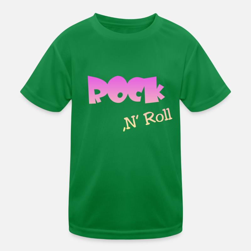 Rock n Roll Kinder Funktions-T-Shirt