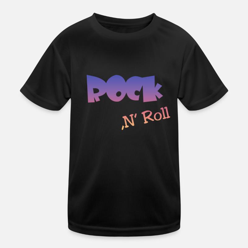 Rock n Roll Kinder Funktions-T-Shirt