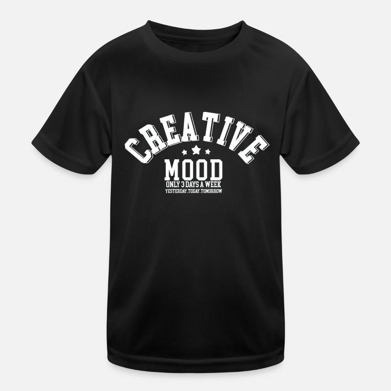 Creative mood Kids Functional T-Shirt