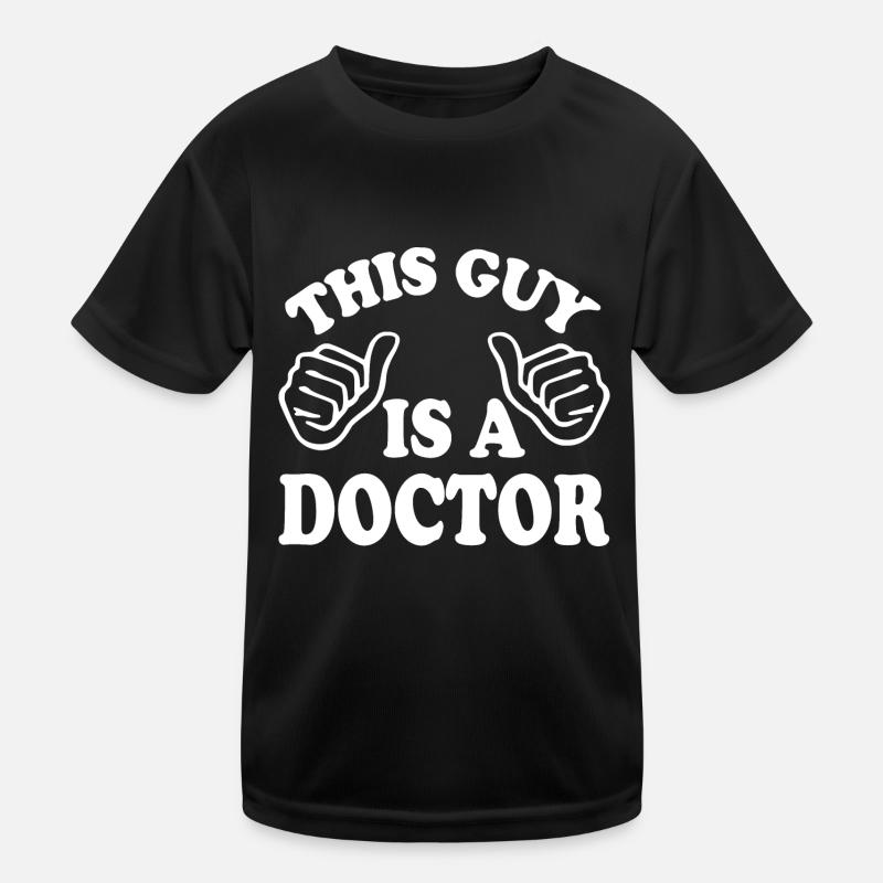 this guy is a doctor Kids Functional T-Shirt