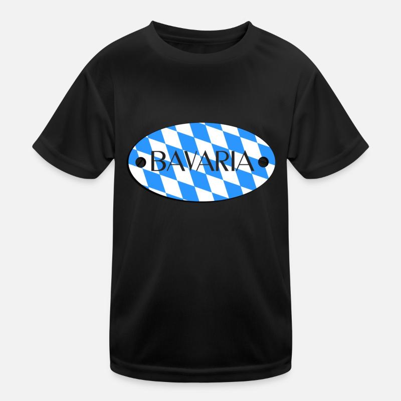 Bavaria - Bayern Kinder Funktions-T-Shirt
