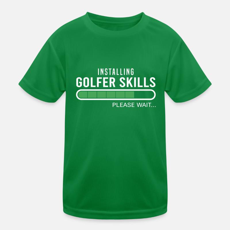 Golf Golfeur Compétences Golfeurs T-shirt sport Enfant