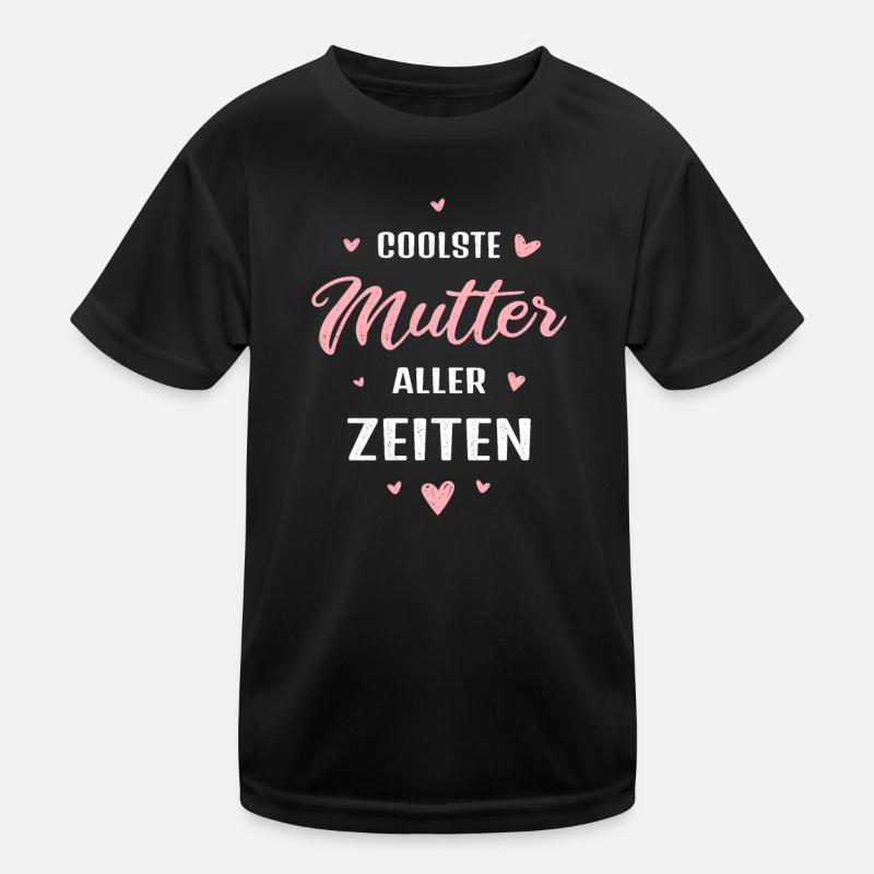 Coolste Mutter aller Zeiten Muttertag Geschenk Kinder Funktions-T-Shirt