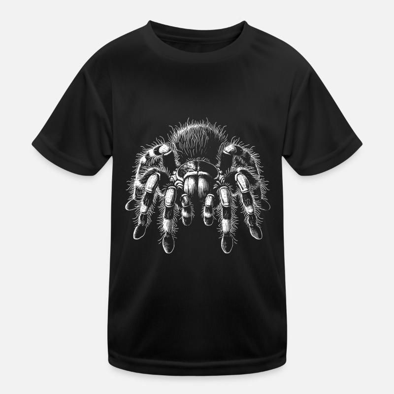 Grande tarentule poilue Tarentule T-shirt sport Enfant