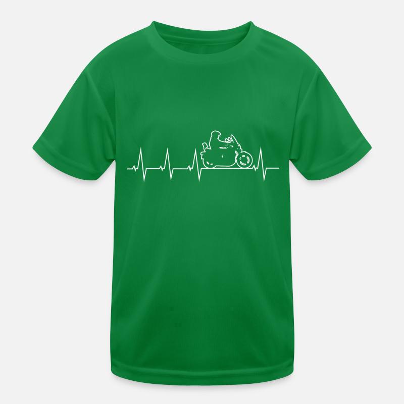 J’aime ma moto - suite percussion T-shirt sport Enfant