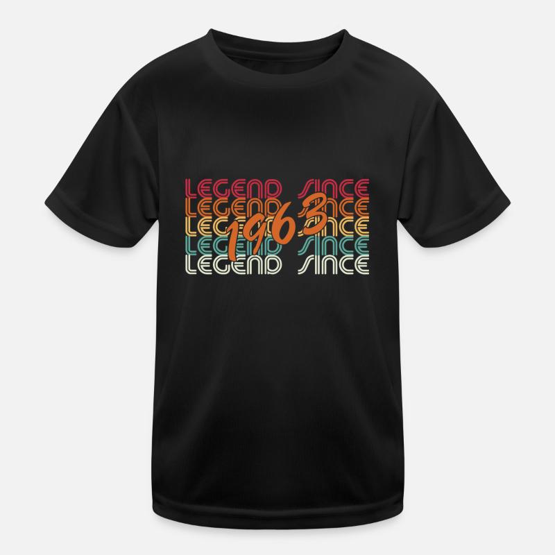 legend since 1963 Kinder Funktions-T-Shirt