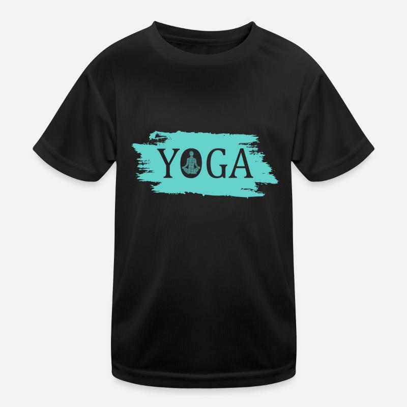 Yoga Kinder Funktions-T-Shirt