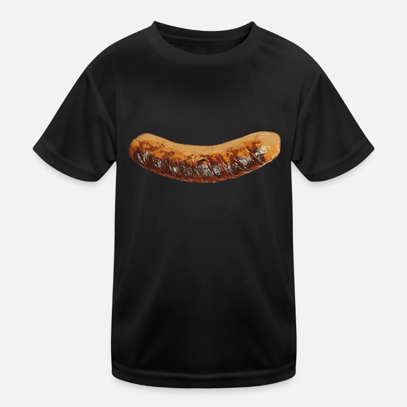 Bratwurst Kinder Funktions-T-Shirt