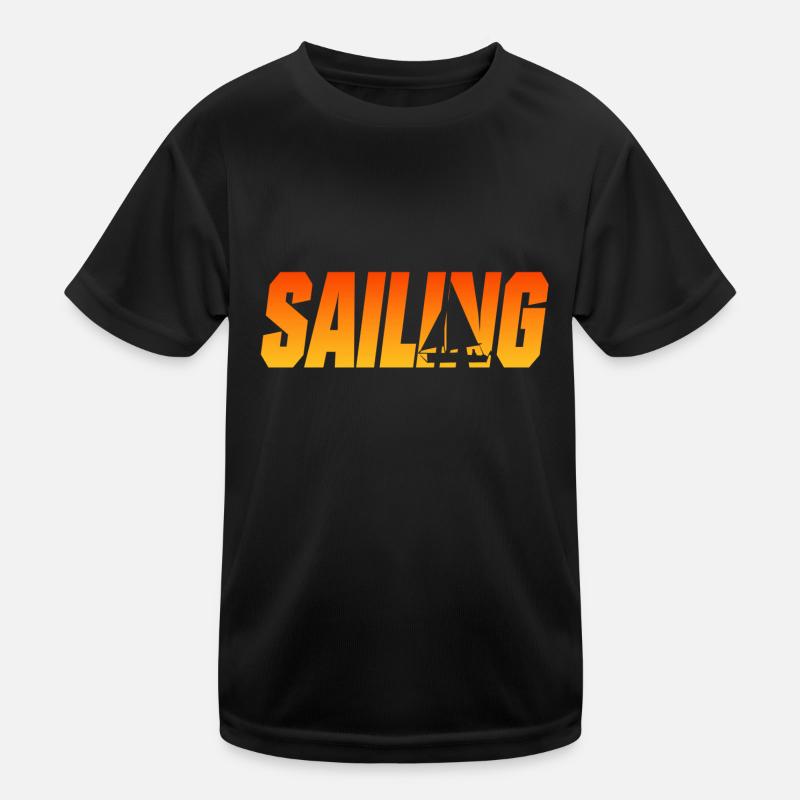 segeln Kinder Funktions-T-Shirt