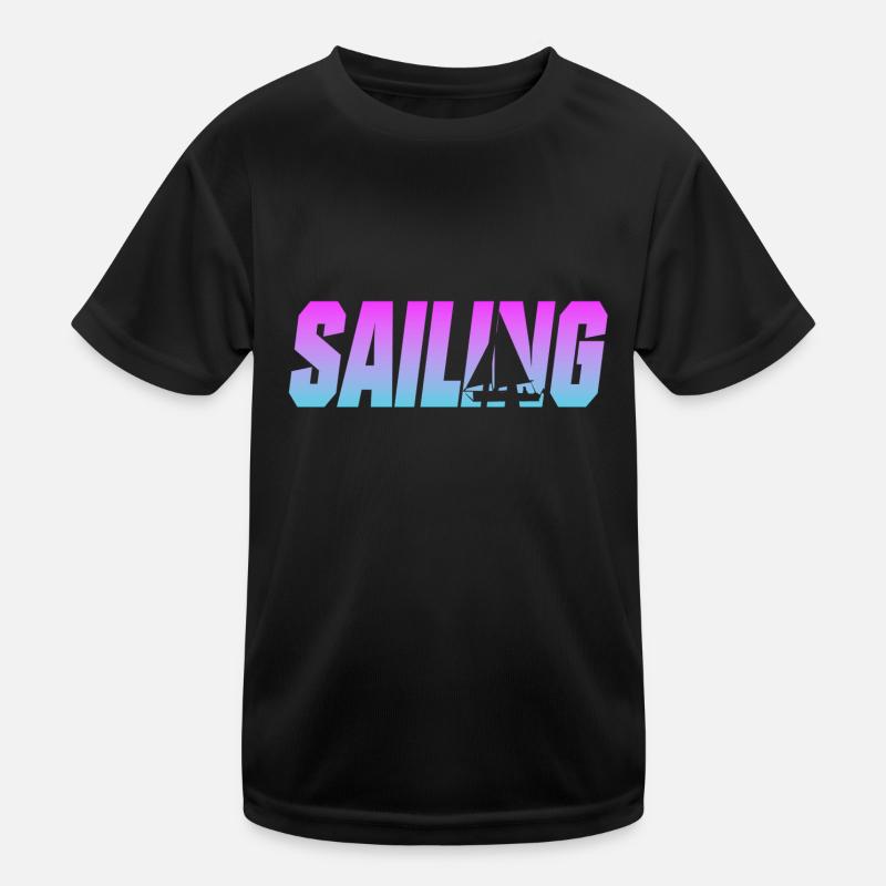 sailing Kinder Funktions-T-Shirt