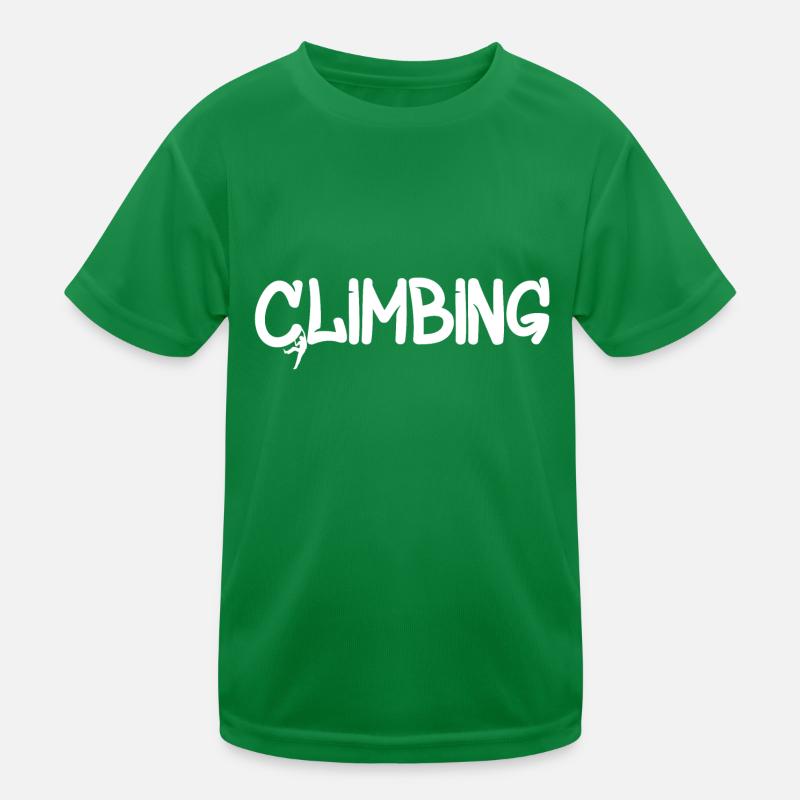 Climbing Kinder Funktions-T-Shirt