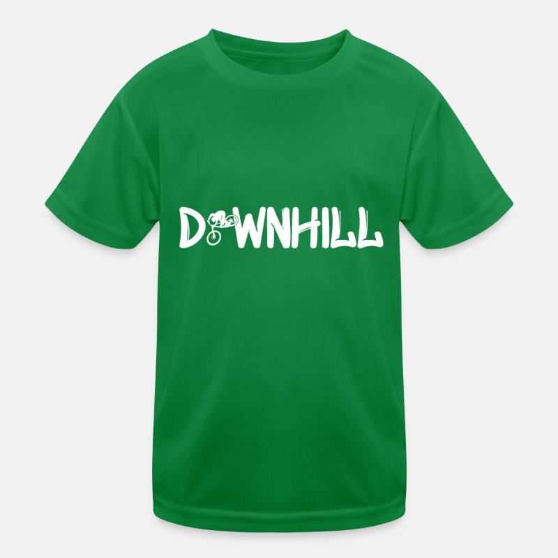 Downhill Kinder Funktions-T-Shirt