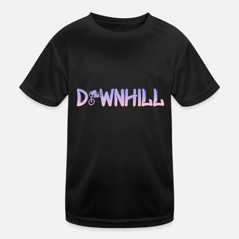 Downhill Kinder Funktions-T-Shirt