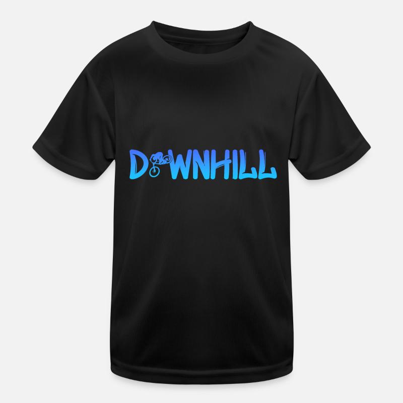 Downhil Kinder Funktions-T-Shirt