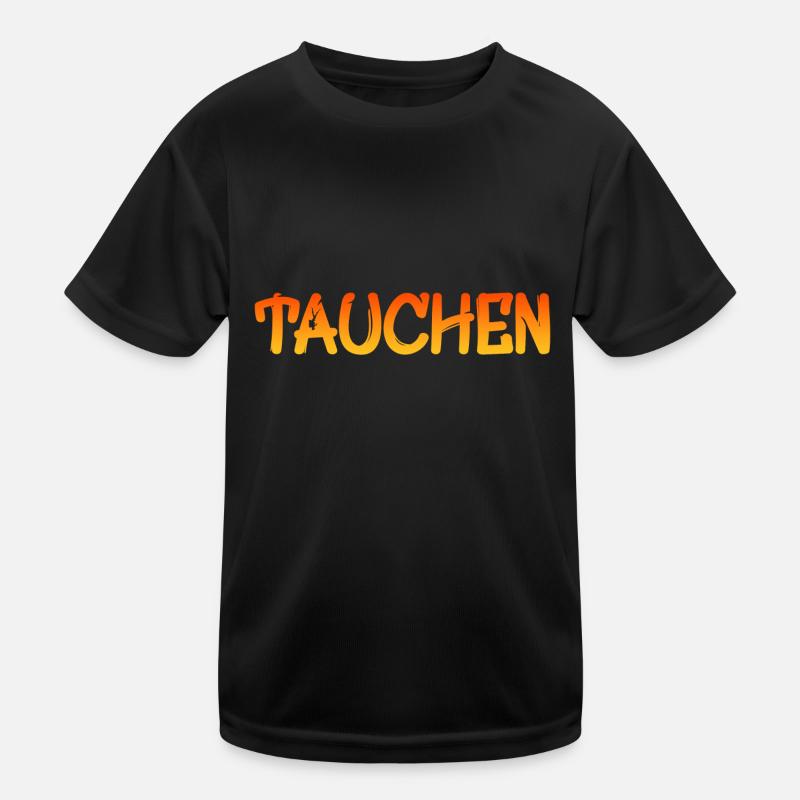 Tauchen Kinder Funktions-T-Shirt
