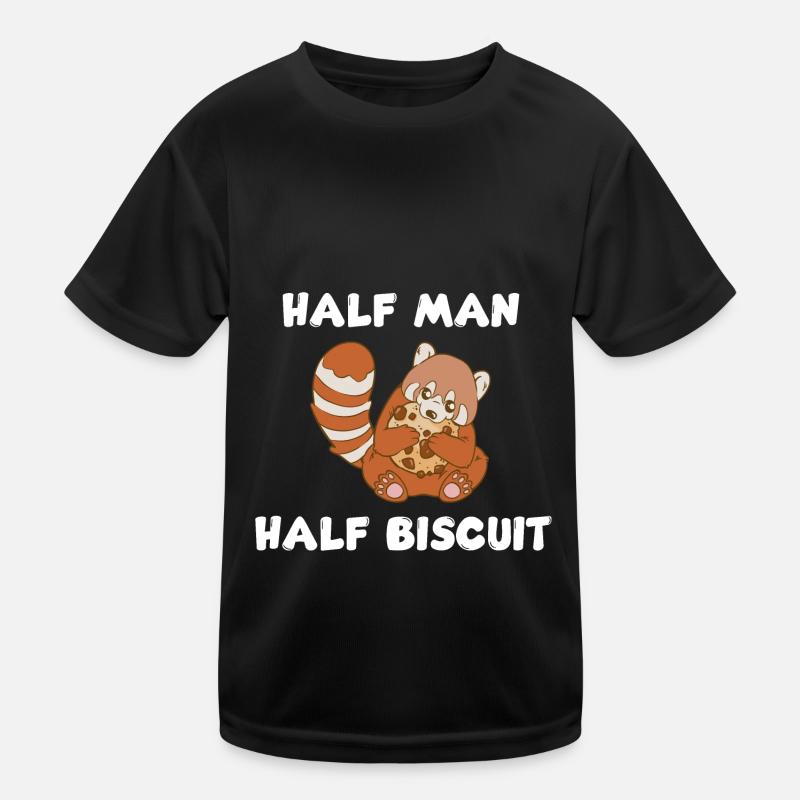 Halb Mann, halb Keks Kinder Funktions-T-Shirt