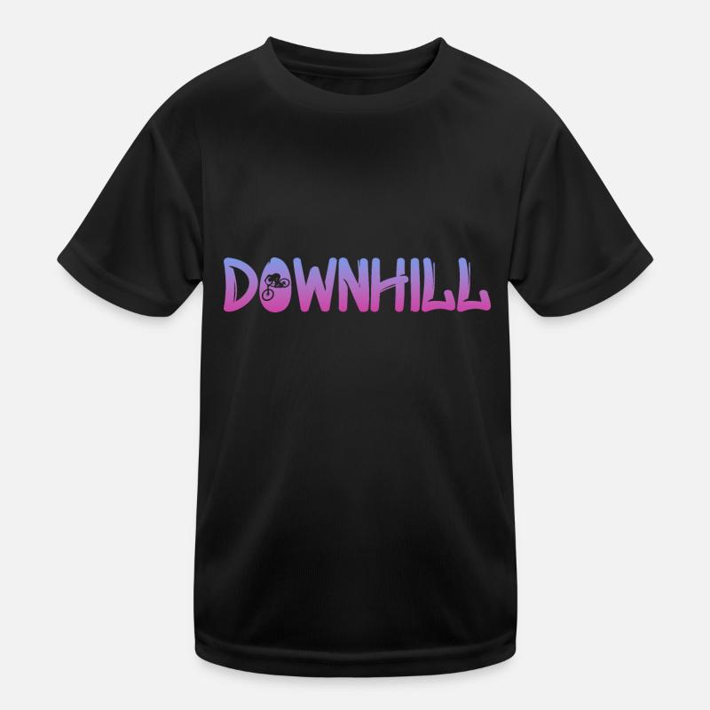 Downhill Kinder Funktions-T-Shirt
