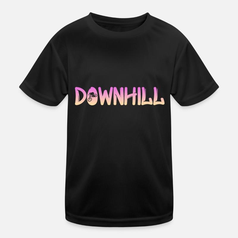 Downhill Kinder Funktions-T-Shirt