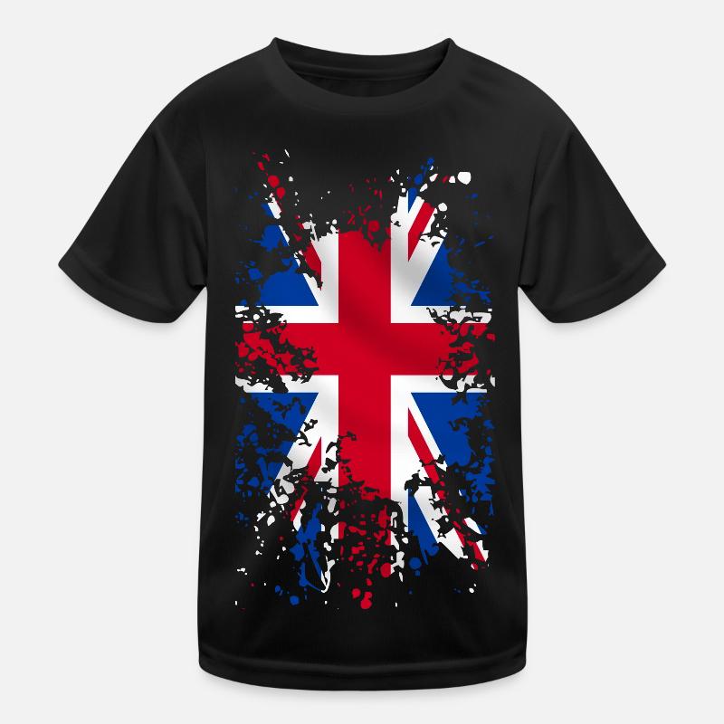 Union Jack T-shirt sport Enfant