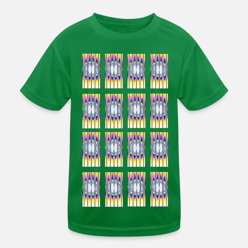 Hypnotisches Design Typ-1 Kinder Funktions-T-Shirt