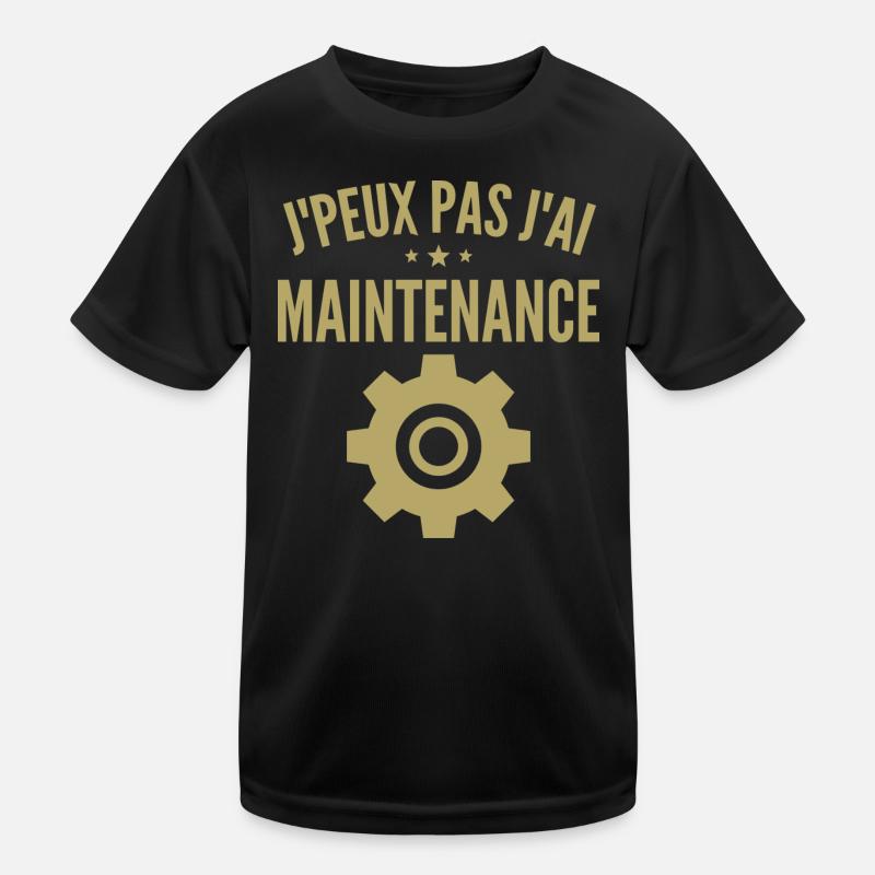 Wartung des Computers Kinder Funktions-T-Shirt