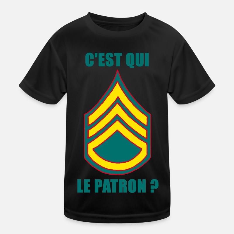 Wer ist der ? Kinder Funktions-T-Shirt