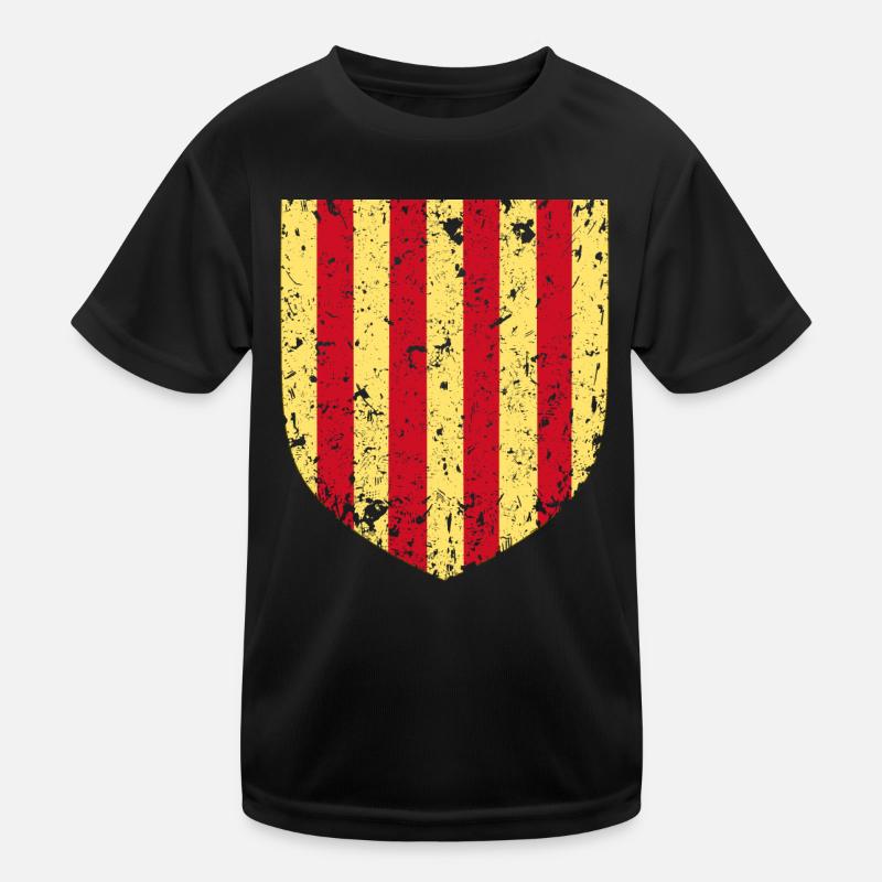 Östliche Pyrenäen Kinder Funktions-T-Shirt