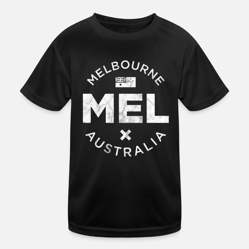 MEL, Melbourne Australia Kids Functional T-Shirt
