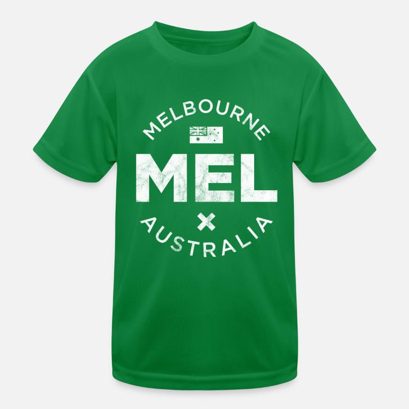 MEL, Melbourne Australia Kids Functional T-Shirt