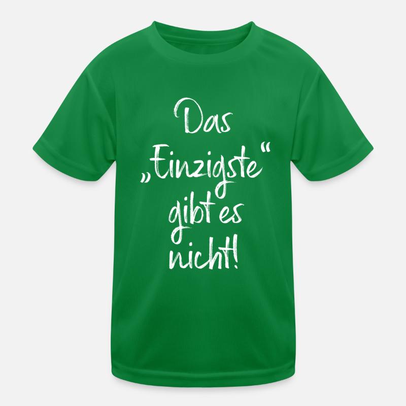 There is no such thing as the only thing: grammar German studies Kids Functional T-Shirt