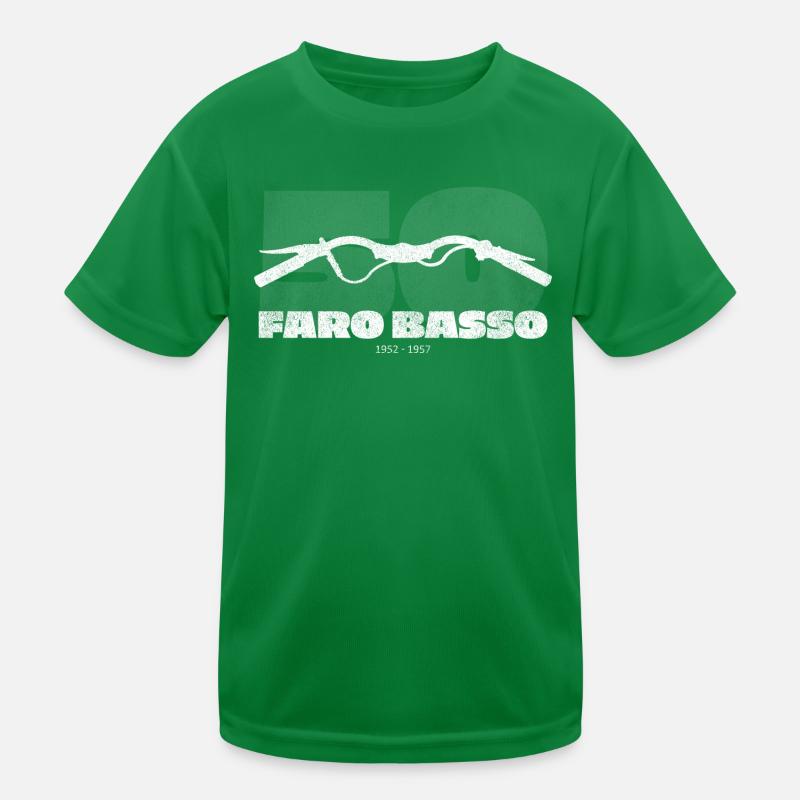 Faro Basso 50er Italien Schaltroller Motorroller Kinder Funktions-T-Shirt