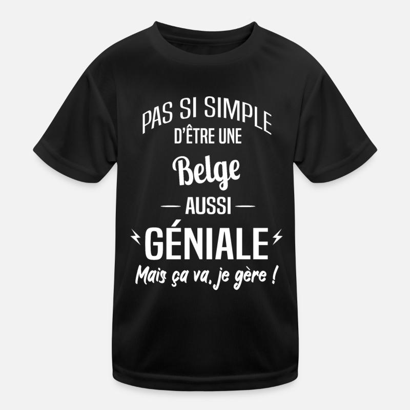 Belge T-shirt sport Enfant
